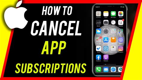 how to get rid of subscriptions iphone